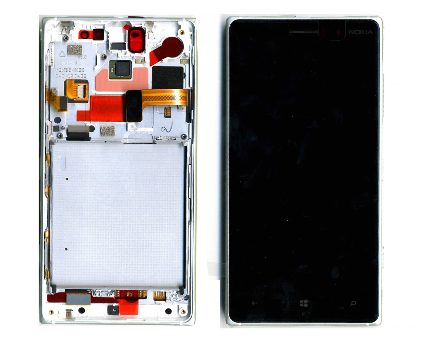 NOKIA LUMIA 830 LCD SERVICE PACK SILVER