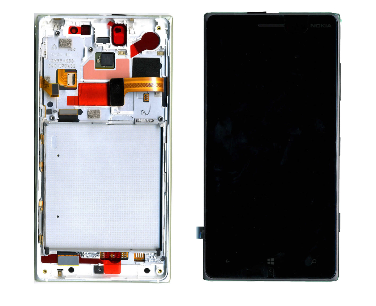 NOKIA LUMIA 830 LCD SERVICE PACK GREY