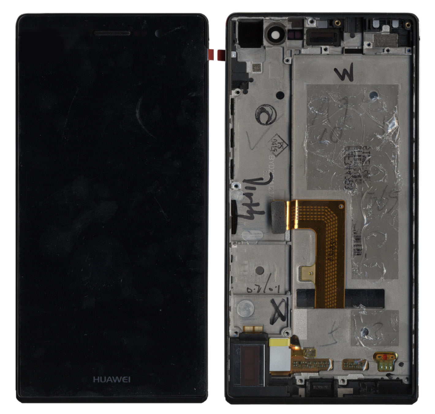HUAWEI P7 LCD COMPLETO BLACK