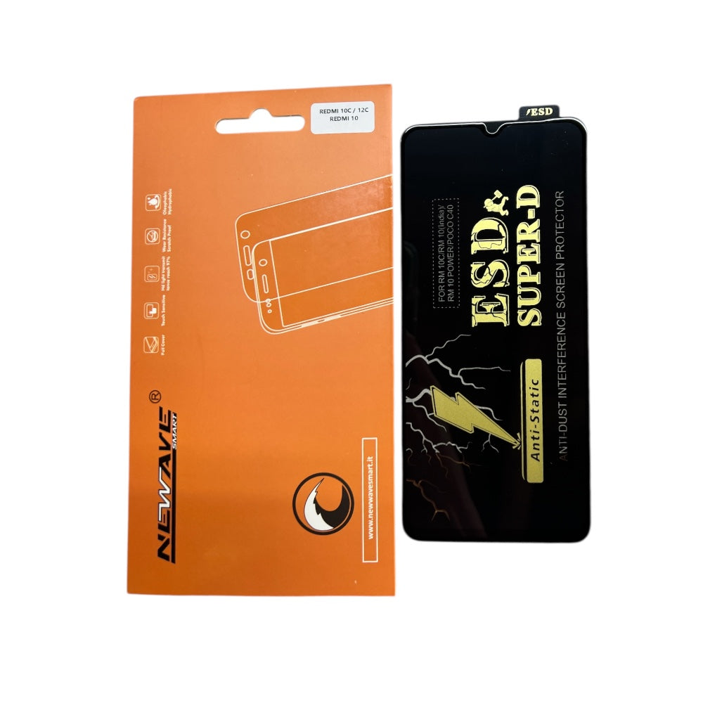 XIAOMI REDMI 10 2022 PELLICOLA ESD SUPER D