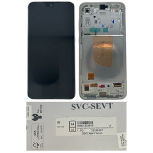 GALAXY S23 FE LCD SERVICE PACK WHITE