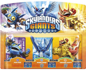 WII SKYLANDERS G. POPFIZZ+TRIGGER+WHIRLW