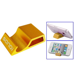 SUPPORTO SMARTPHONE IN ALLUMINIO ORO