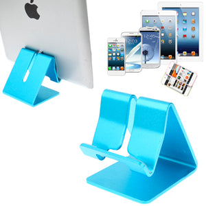 SUPPORTO TABLET IN ALLUMINIO BLU