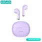AURICOLARE WIRELESS BT 5.3 USAMS YO17 PURPLE