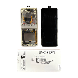 GALAXY Z FLIP 3 5G 2021 LCD SERVICE PACK CREAM